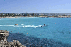 Пляж Nissi Beach в Айя Напе