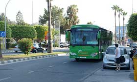 Автобус Intercity на Кипре