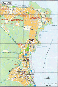 Карта Салоу